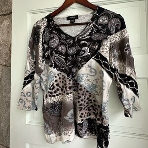 Kaktus 3/4 sleeve sweater.